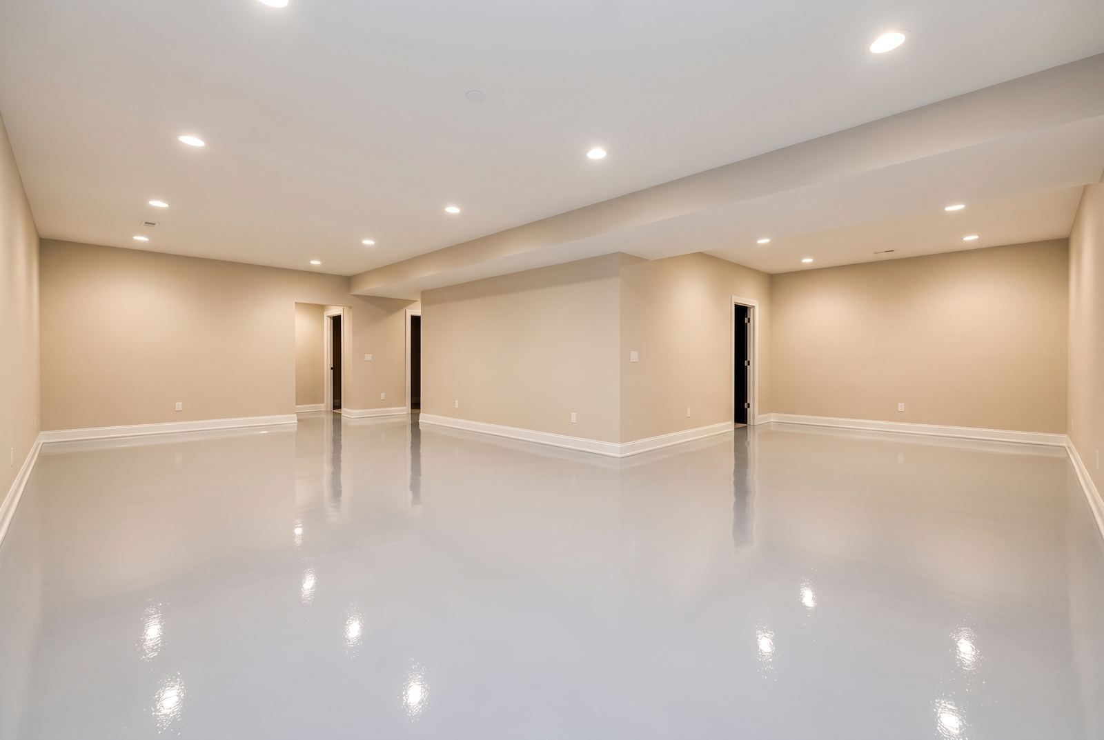 Epoxy basement floor coating